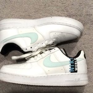 Nike Air Force 1 lows Nike world customized